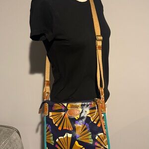 Fossil - Colorful Pencil Patterned Crossbody Bag.